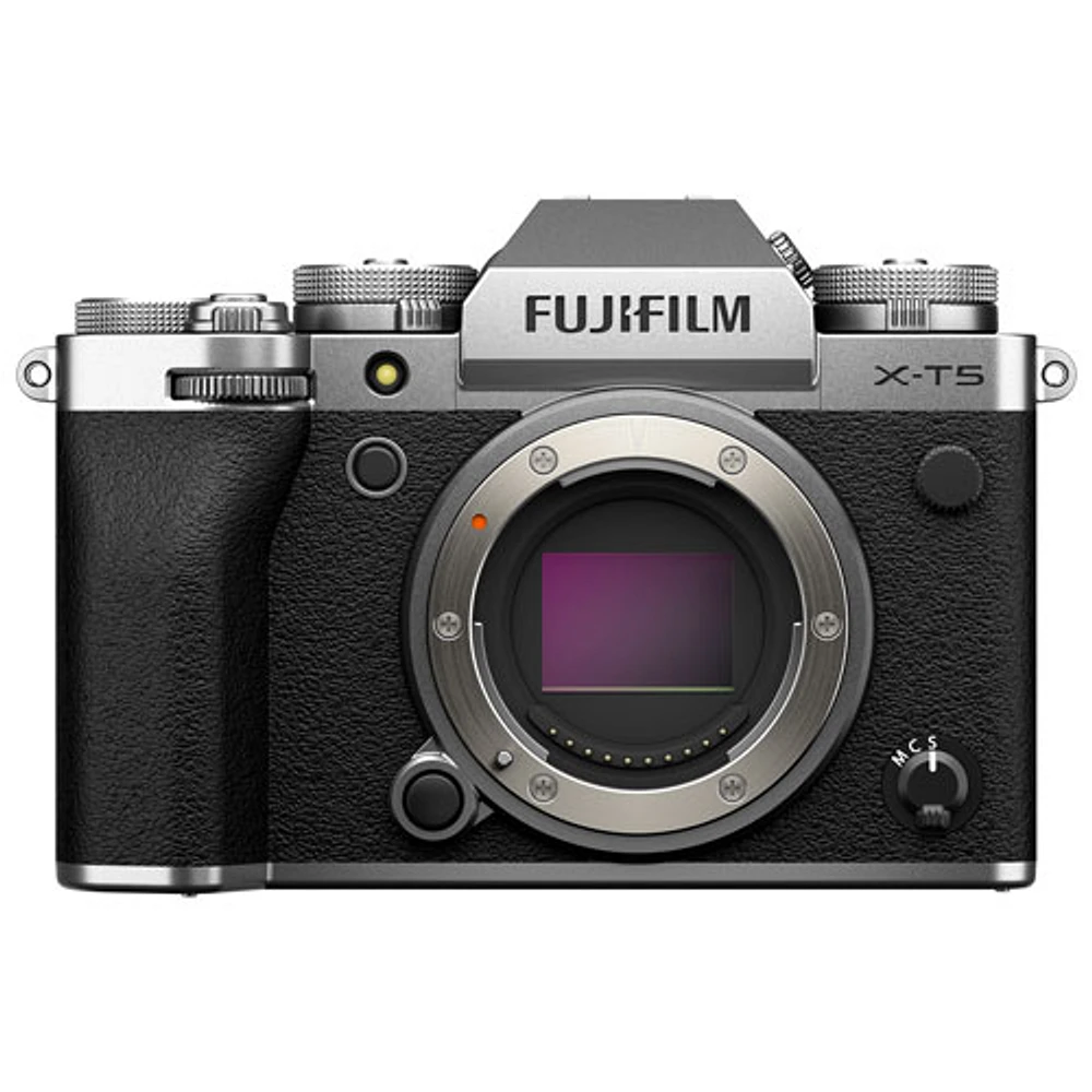 Fujifilm X-T5 Mirrorless Camera (Body Only) - Silver