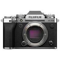 Appareil photo sans miroir X-T5 de Fujifilm (boîtier seulement) - Argenté