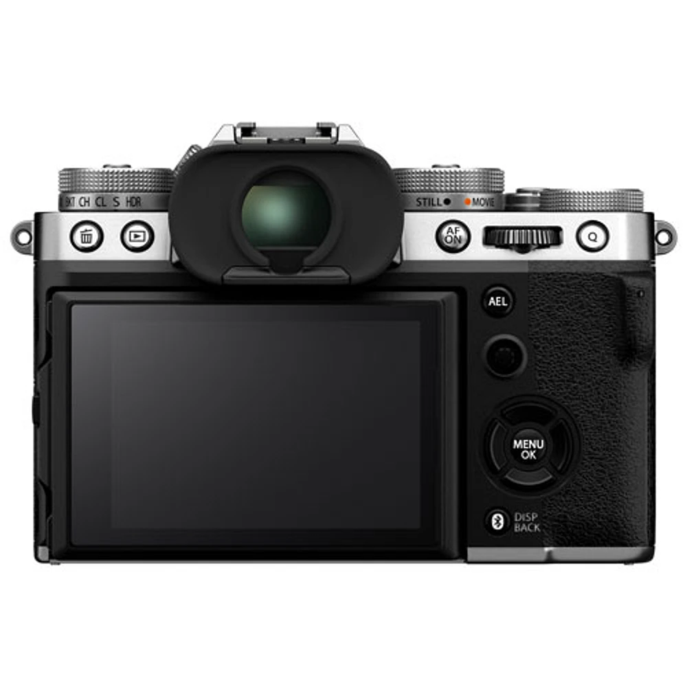 Fujifilm X-T5 Mirrorless Camera (Body Only) - Silver