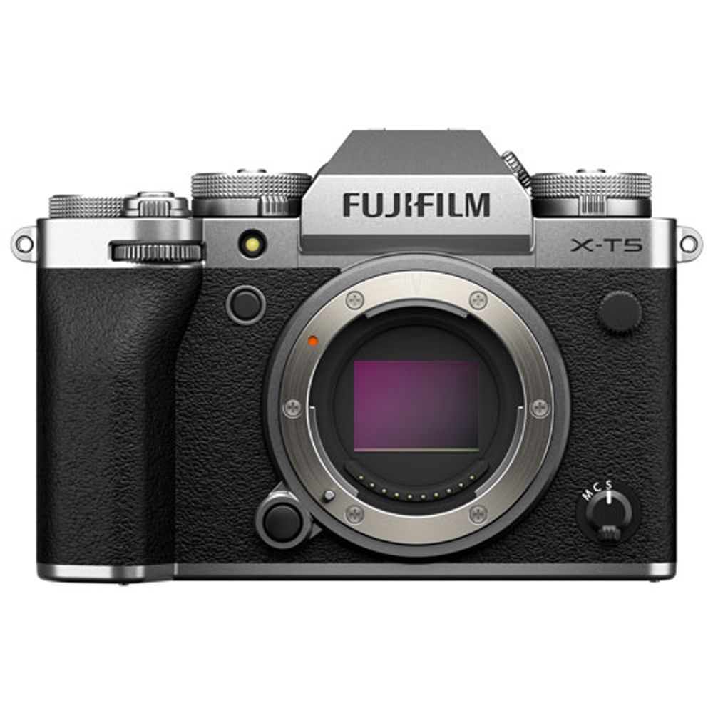 Fujifilm X-T5 Mirrorless Camera with XF 16-80 mm f/4 R OIS WR Lens Kit - Silver