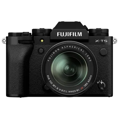 Fujifilm X-T5 Mirrorless Camera with XF 18-55mm f/2.8-4 R LM OIS Lens Kit