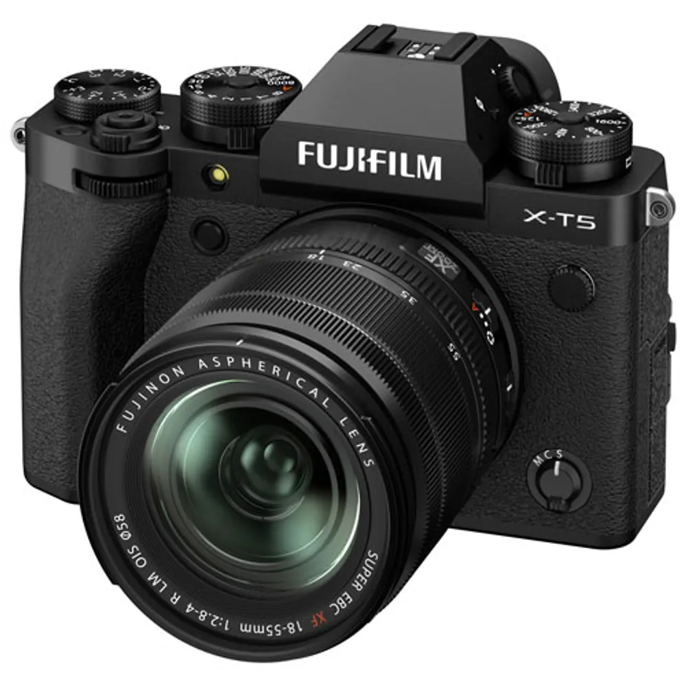 Fujifilm X-T5 Mirrorless Camera with XF 18-55mm f/2.8-4 R LM OIS Lens Kit