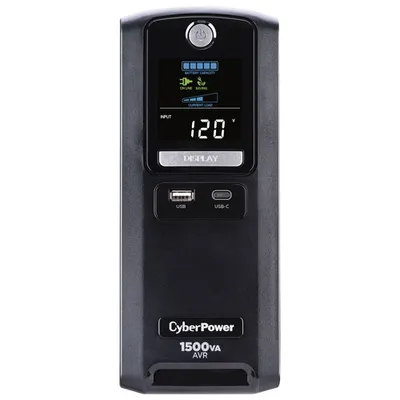 CyberPower 1500VA UPS Battery Backup (LX1500GU3-FC)