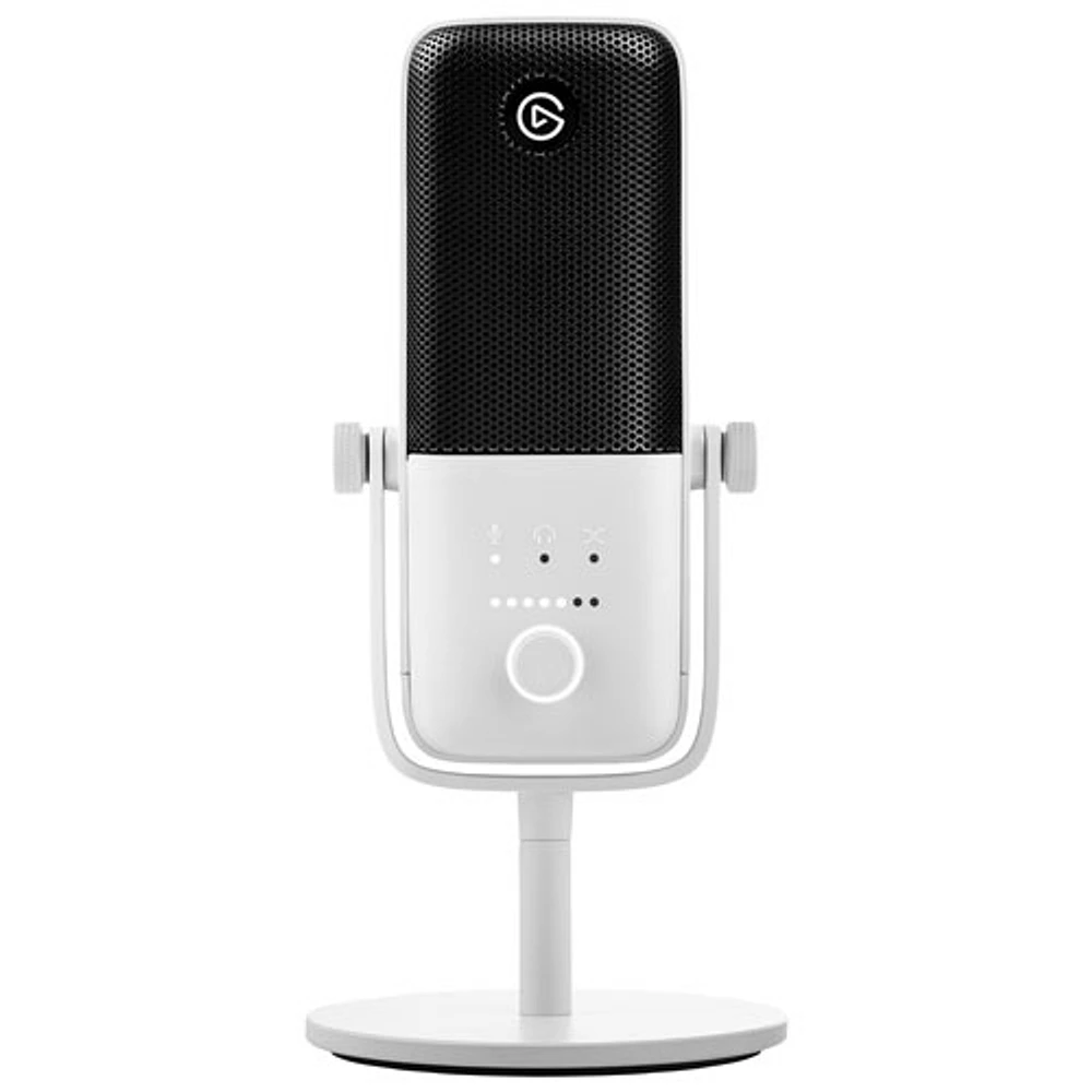 Microphone à condensateur Wave:3 d'Elgato (10MAB9911) - Blanc