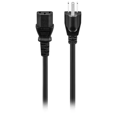 Insignia 1.8m (6ft.) AC Power Cable (NS-PC2P6B23-C) - Only at Best Buy