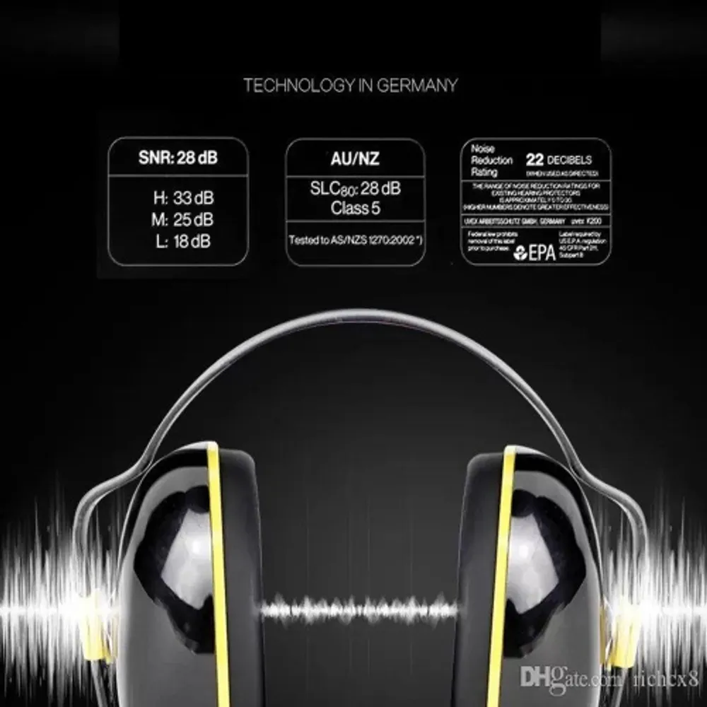 Comfort Earmuff for Hearing Safety Protection and Noise Cancelling  Headphones 