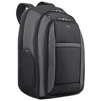 Solo Metropolitan 16" Laptop Backpack - Black