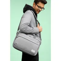 Solo Re:New Recycled 15.6" Laptop Briefcase - Grey