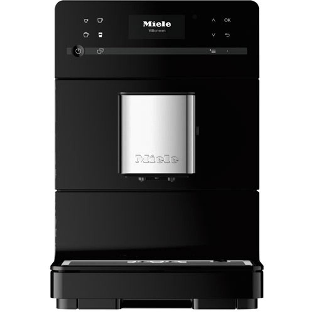 Miele CM 5310 Silence Countertop Coffee and Espresso Machine - Obsidian Black