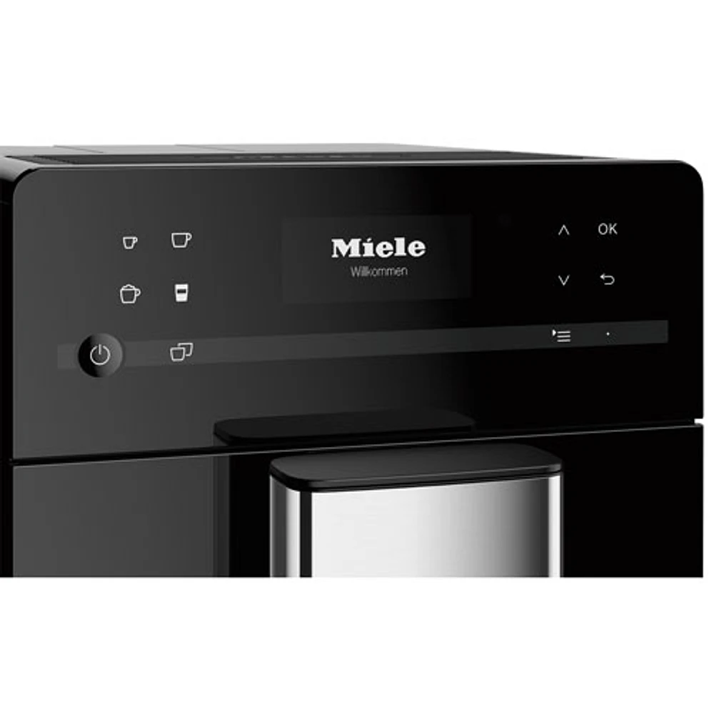Machine à café et à expresso de comptoir CM 5310 Silence de Miele - Noir lustré