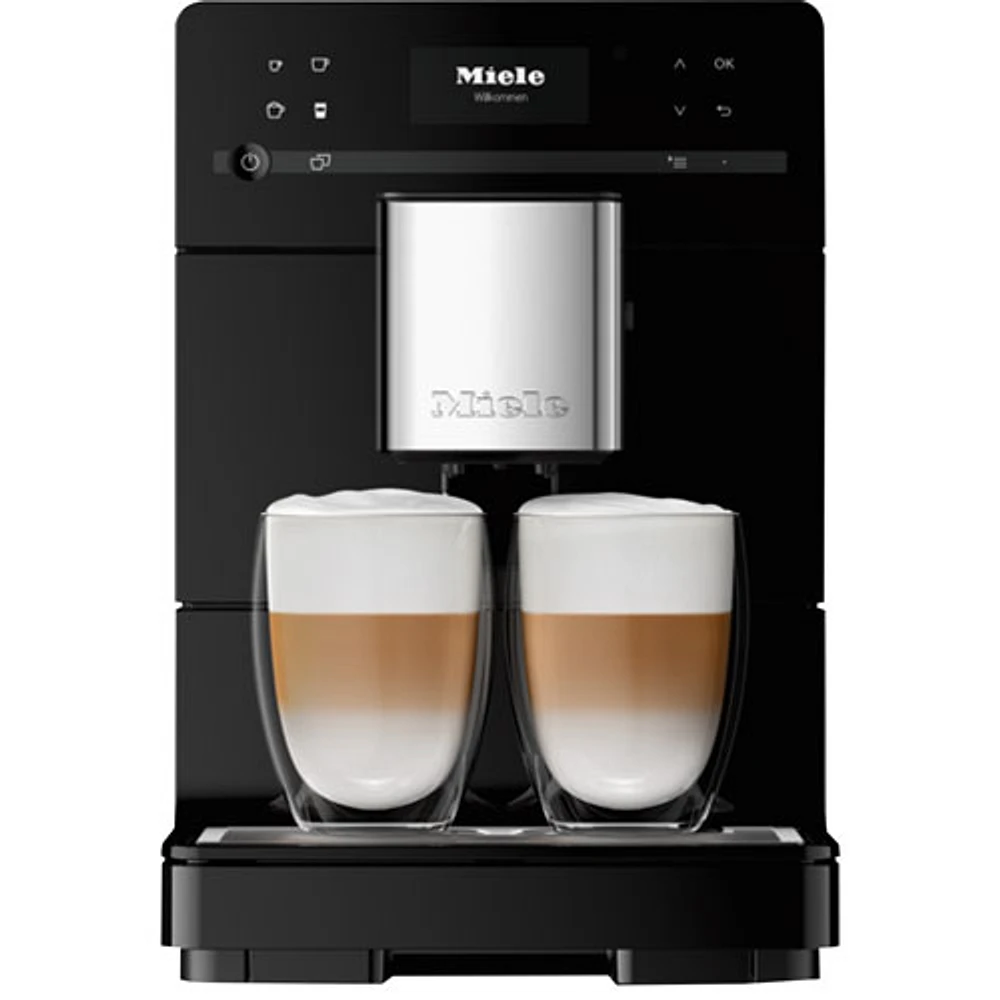 Machine à café et à expresso de comptoir CM 5310 Silence de Miele - Noir lustré