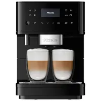 Miele CM 6160 Milk Perfection Countertop Coffee and Espresso Machine - Obsidian Black