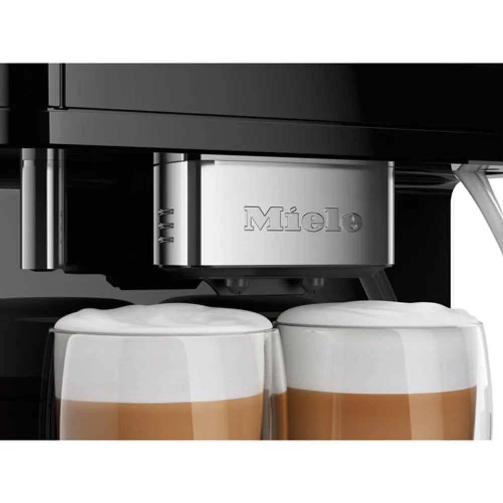 Miele CM 6160 Milk Perfection Countertop Coffee and Espresso Machine - Obsidian Black