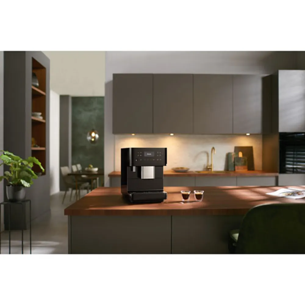 Miele cm 6160 MilkPerfection Countertop Coffee Machine Obsidian Black