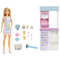 Mattel Barbie Ice Cream Shop Blonde Doll Playset