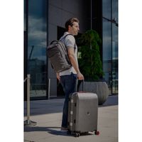 Swissdigital Design Digitrak 24" Hard Side Luggage - Grey