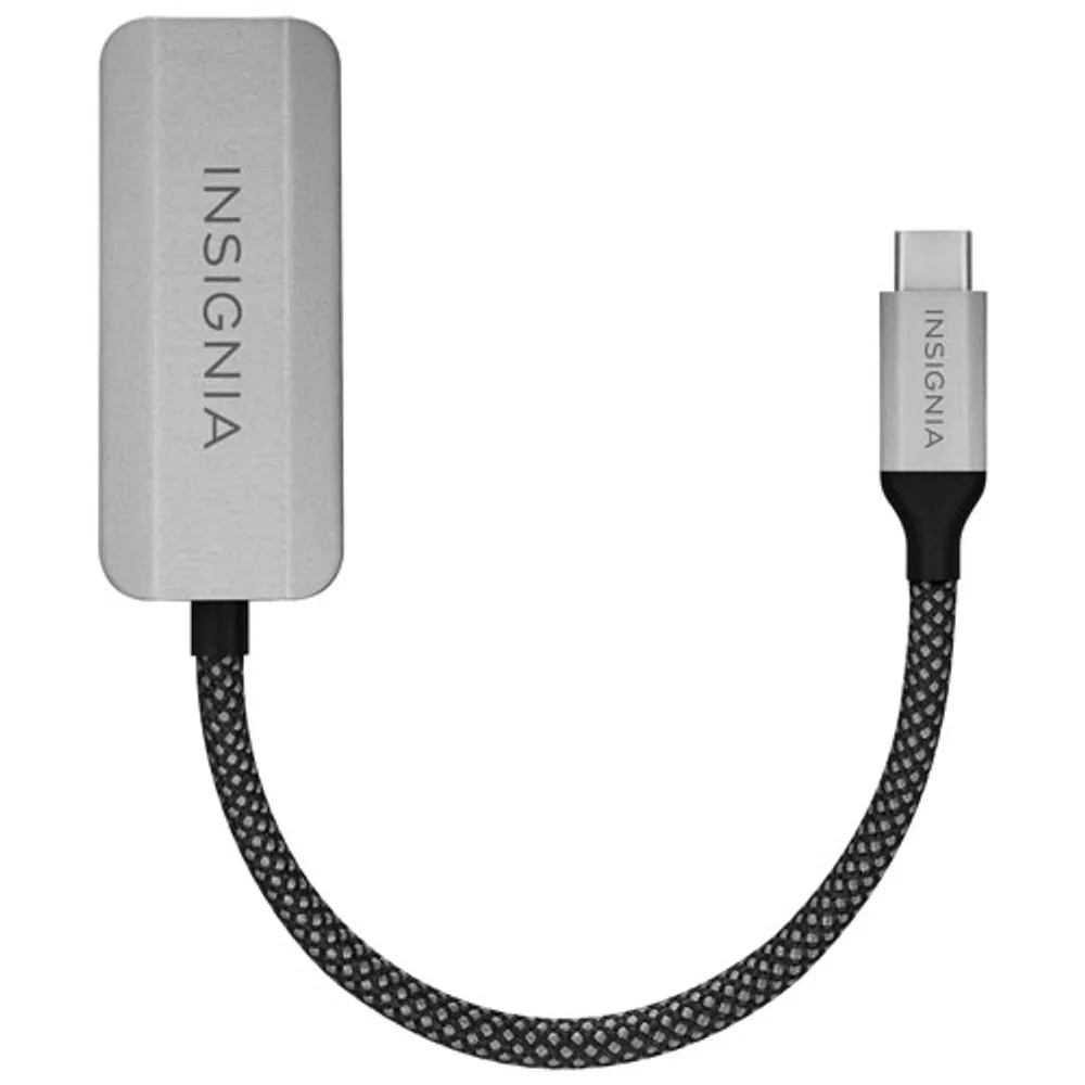 Insignia USB-C to Ethernet Adapter (NS-PA3CELB23-C) - Only at Best Buy