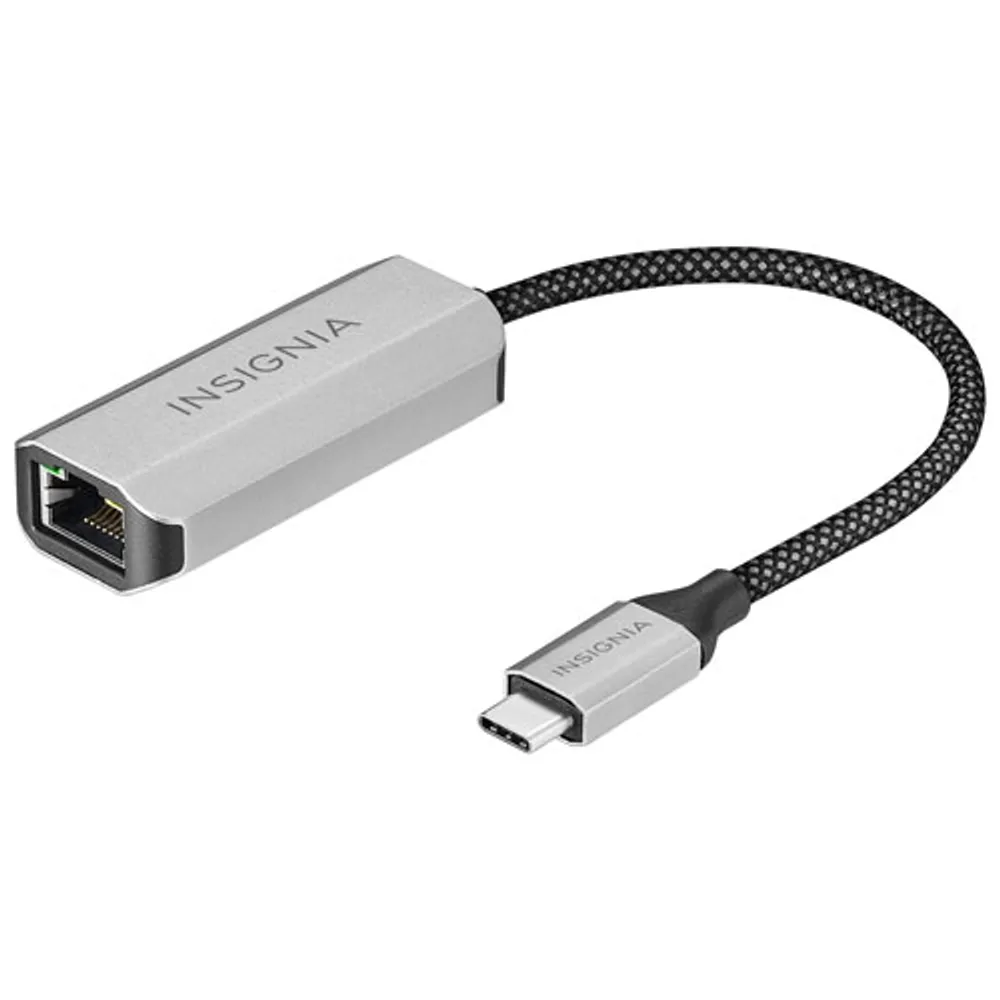 Insignia USB-C to Ethernet Adapter (NS-PA3CELB23-C) - Only at Best Buy