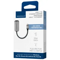 Insignia USB-C to Ethernet Adapter (NS-PA3CELB23-C) - Only at Best Buy