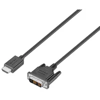 Best Buy Essentials 2m (6 ft.) HDMI to DVI-D Cable (BE-PC2DH6B23-C) - Black - Only at Best Buy