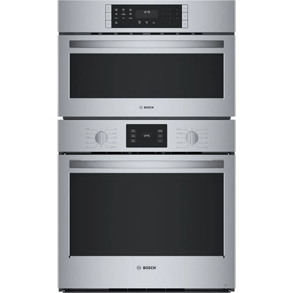 Open Box - Bosch 30" 4.6 CuFt Double Electric Wall Oven (HBL5754UC) - Stainless Steel - Perfect Condition