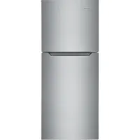 Open Box - Frigidaire 24" Top Freezer Refrigerator (FFET1022UV) - Brushed Steel - Perfect Condition