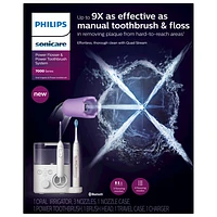 Philips Sonicare 7000 Power Flosser & Electric Toothbrush (HX3921/40) - White