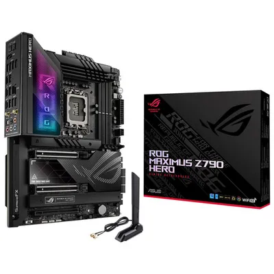 ASUS ROG Maximus Z790 Hero Gaming Wi-Fi 6E ATX LGA 1700 DDR5 Motherboard for 12/13th Gen Intel CPUs