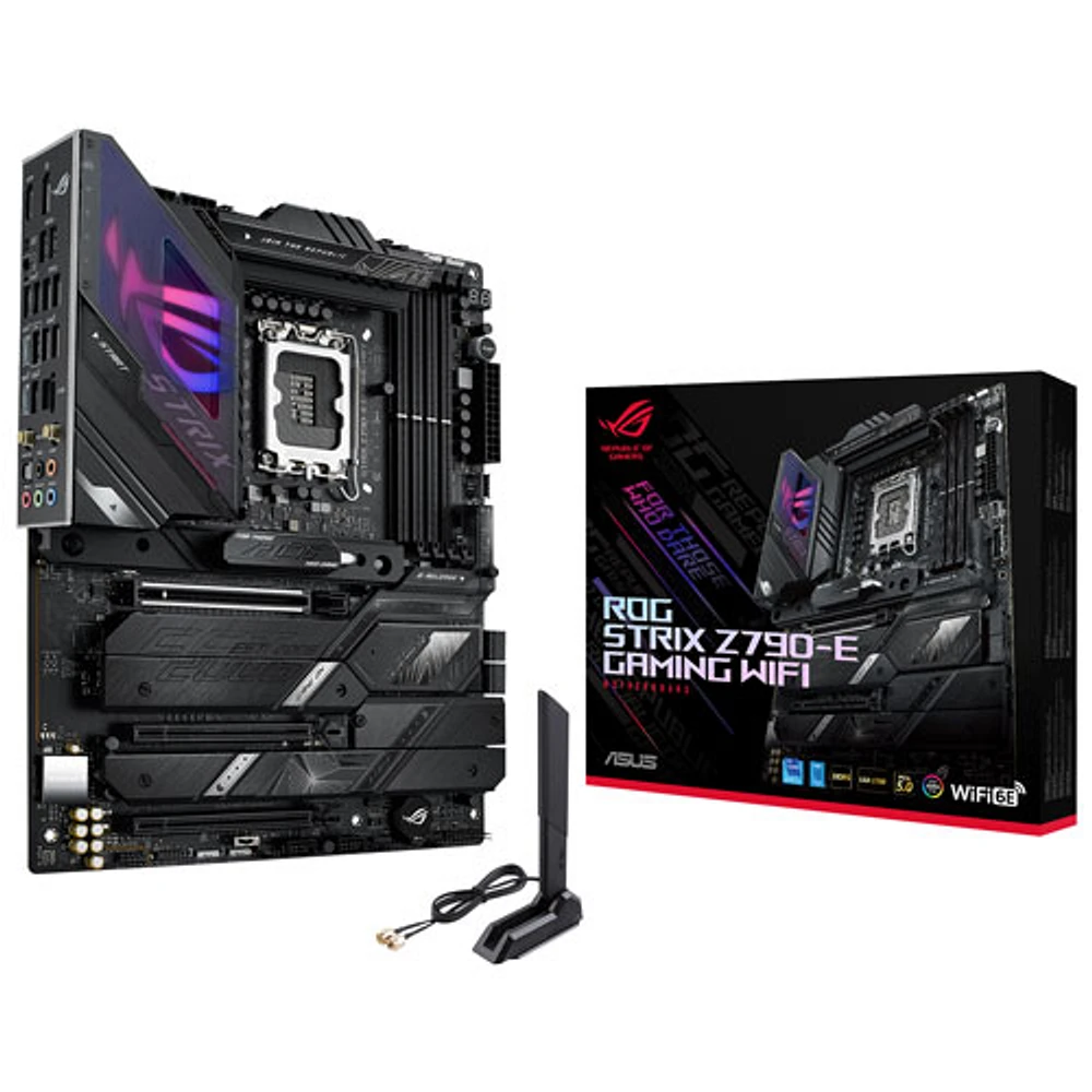 ASUS ROG Strix Z790-E Gaming WiFi ATX LGA 1700 DDR5 Motherboard for 12/13th Gen Intel CPUs