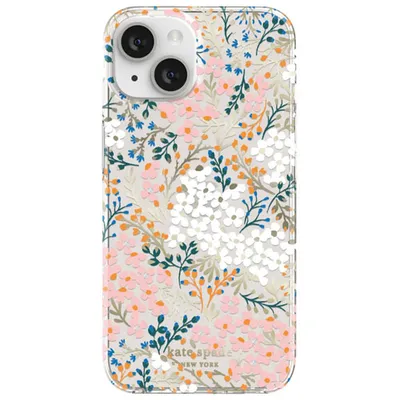 kate spade new york Fitted Hard Shell Case with MagSafe for iPhone 14/13 - Multi Floral
