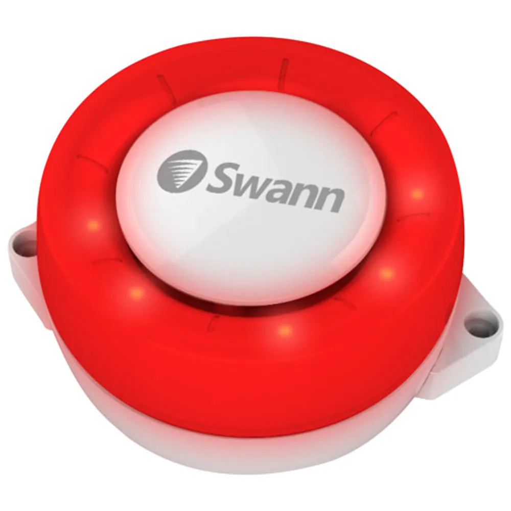 Swann Wi-Fi Indoor Siren - White