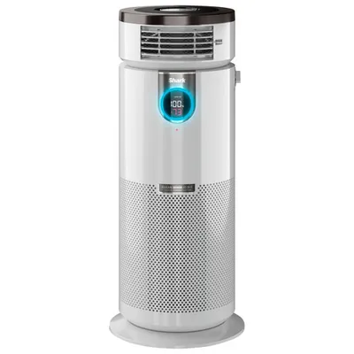Shark HC502C MAX 3-in-1 Air Purifier with HEPA Filter - White