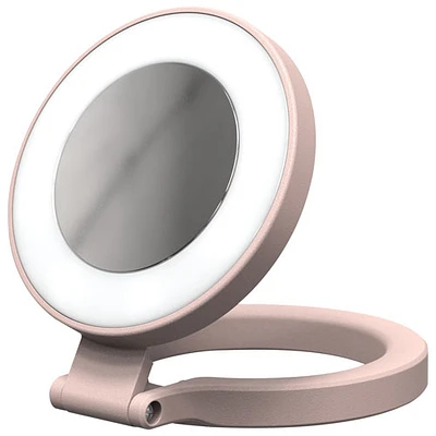 ShiftCam SnapLight Magnetic LED Ring Light - Chalk Pink