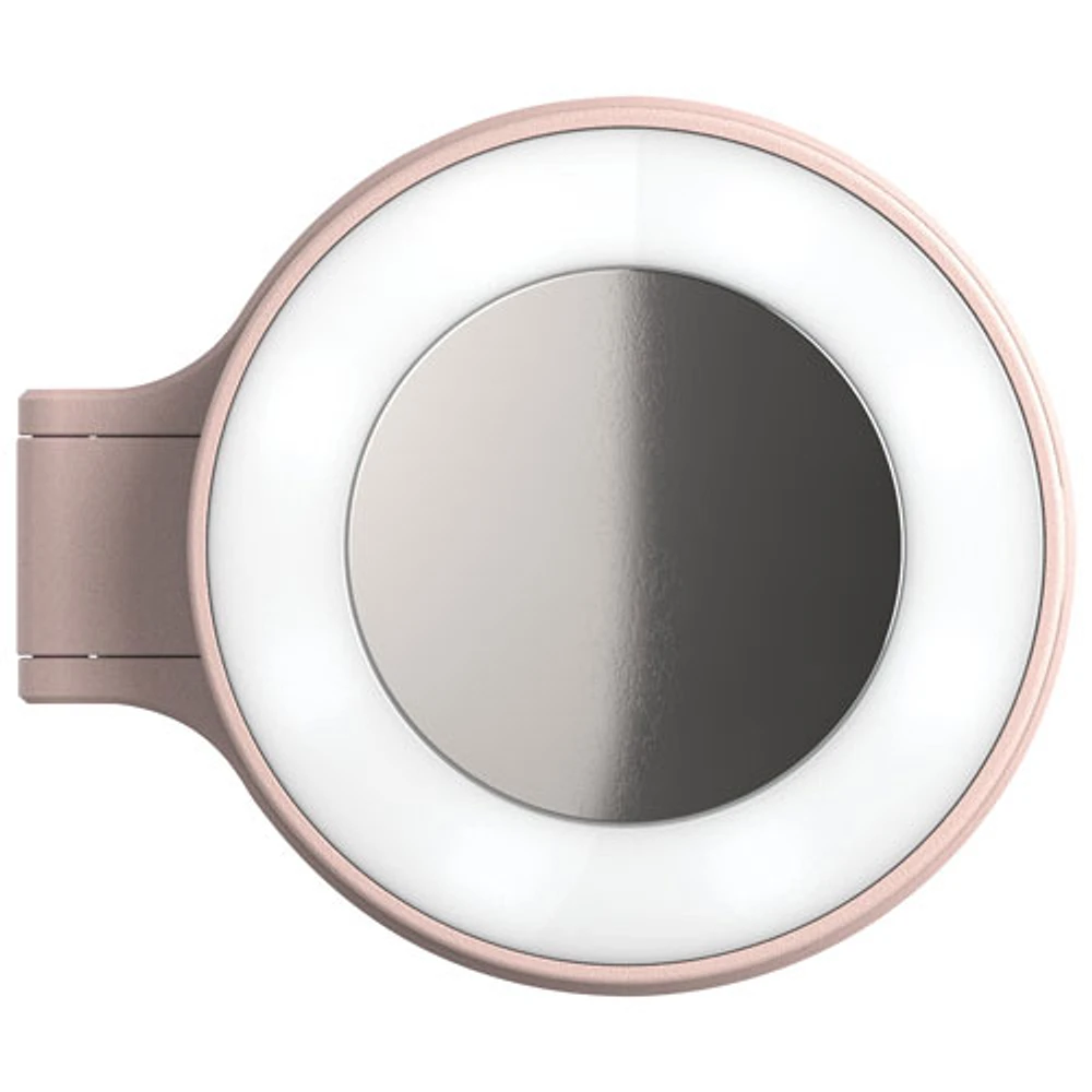 ShiftCam SnapLight Magnetic LED Ring Light - Chalk Pink