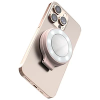 ShiftCam SnapLight Magnetic LED Ring Light - Chalk Pink