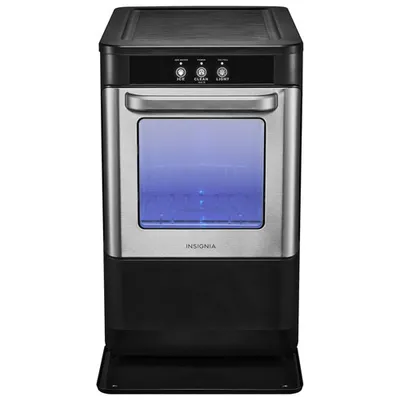 Insignia 44 lbs Nugget Ice Maker (NS-IMN44BS4) - Black Stainless Steel - Only at Best Buy