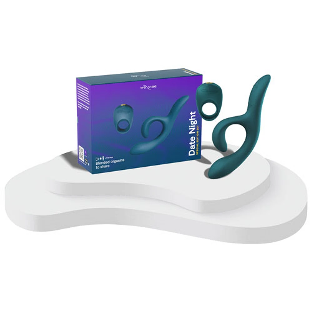 We-Vibe Date Night Special Edition Set - Green Velvet