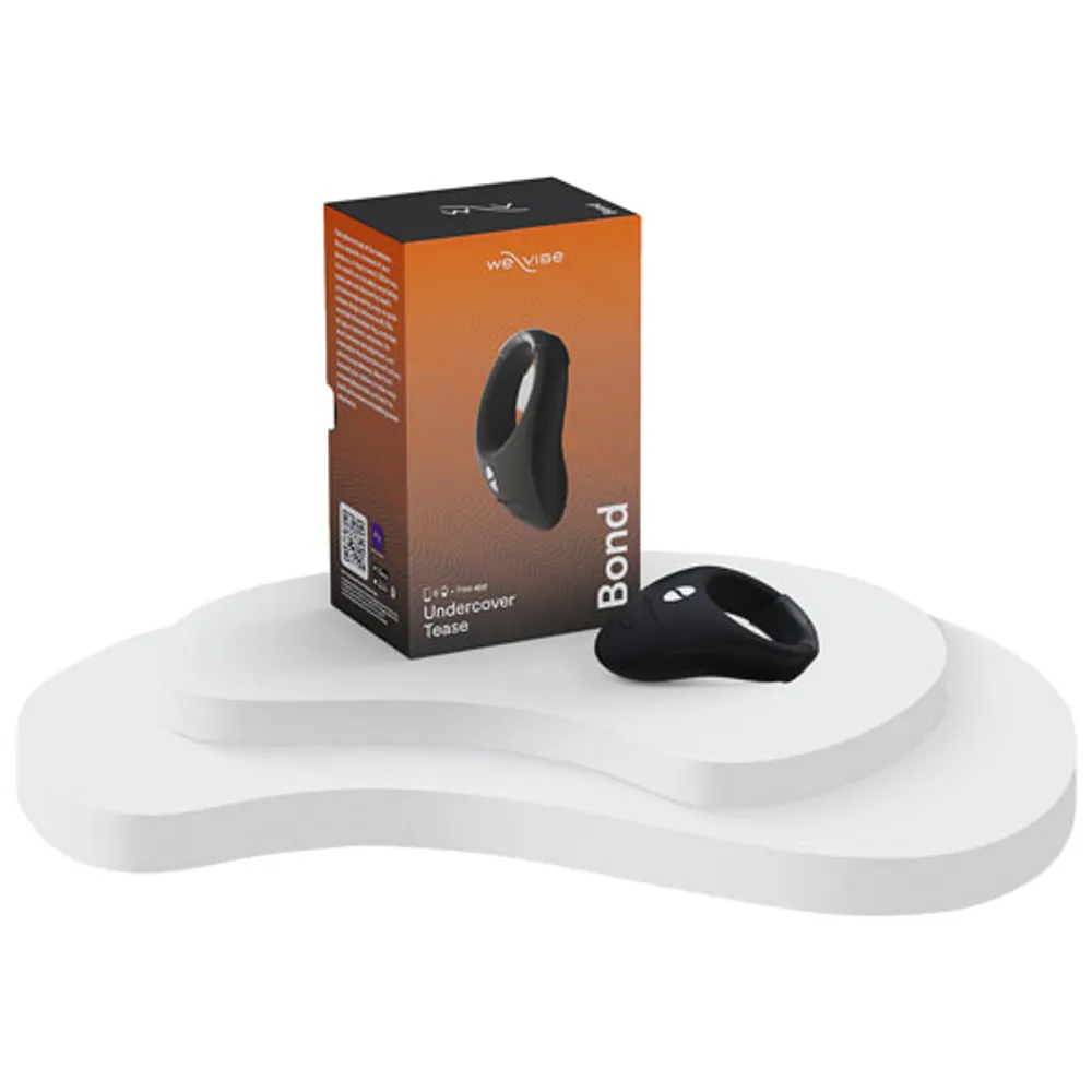 Anneau stimulant portable Bond de We-Vibe - Noir charbon