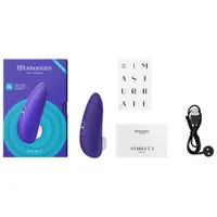 Stimulateur compact Pleasure Air Starlet 3 de Womanizer - Indigo