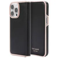 kate spade new york Folio Case for iPhone 14 Pro - Black