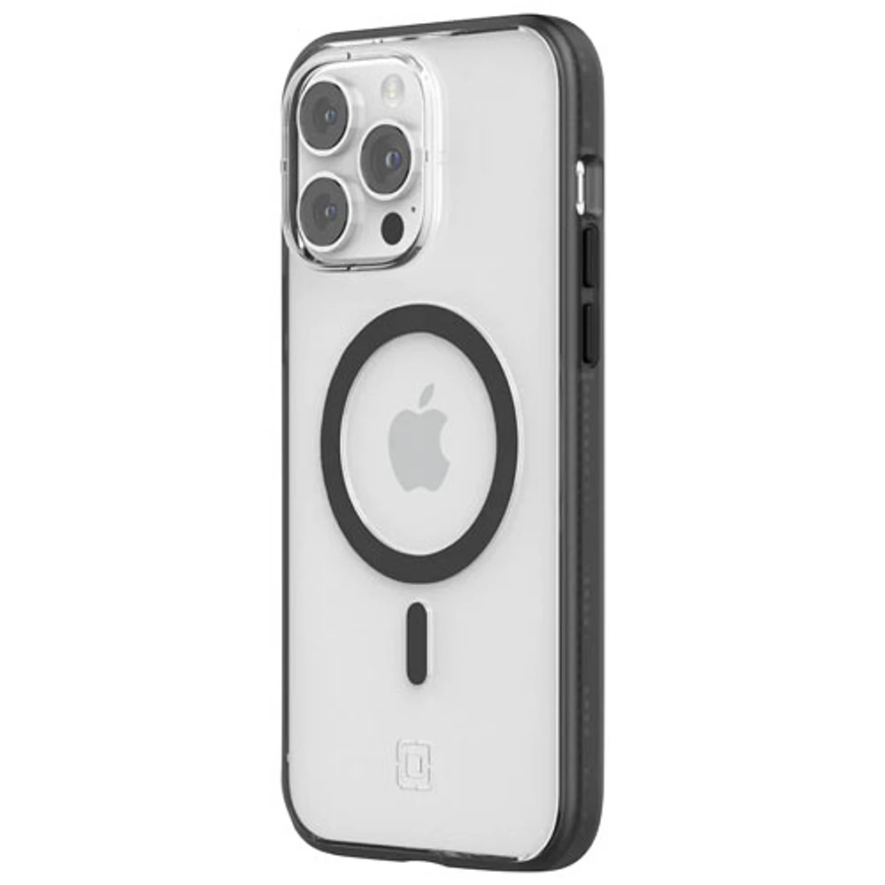 Étui rigide ajusté Idol d'Incipio avec MagSafe pour iPhone 14 Pro Max - Transparent/Noir