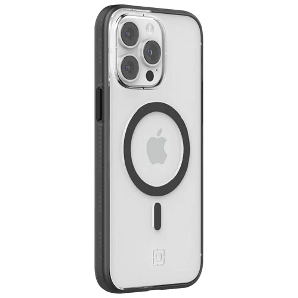 Étui rigide ajusté Idol d'Incipio avec MagSafe pour iPhone 14 Pro Max - Transparent/Noir