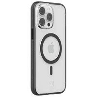 Étui rigide ajusté Idol d'Incipio avec MagSafe pour iPhone 14 Pro Max - Transparent/Noir