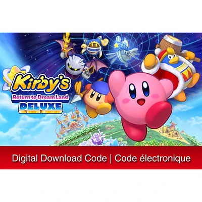 Kirby's Return to DreamLand Deluxe (Switch) - Téléchargement numérique