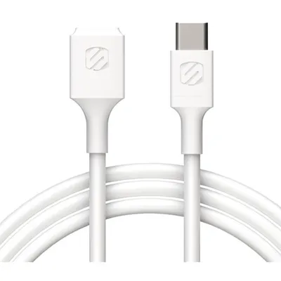 Scosche 0.9m (3 ft.) USB-C Extension Cable - White