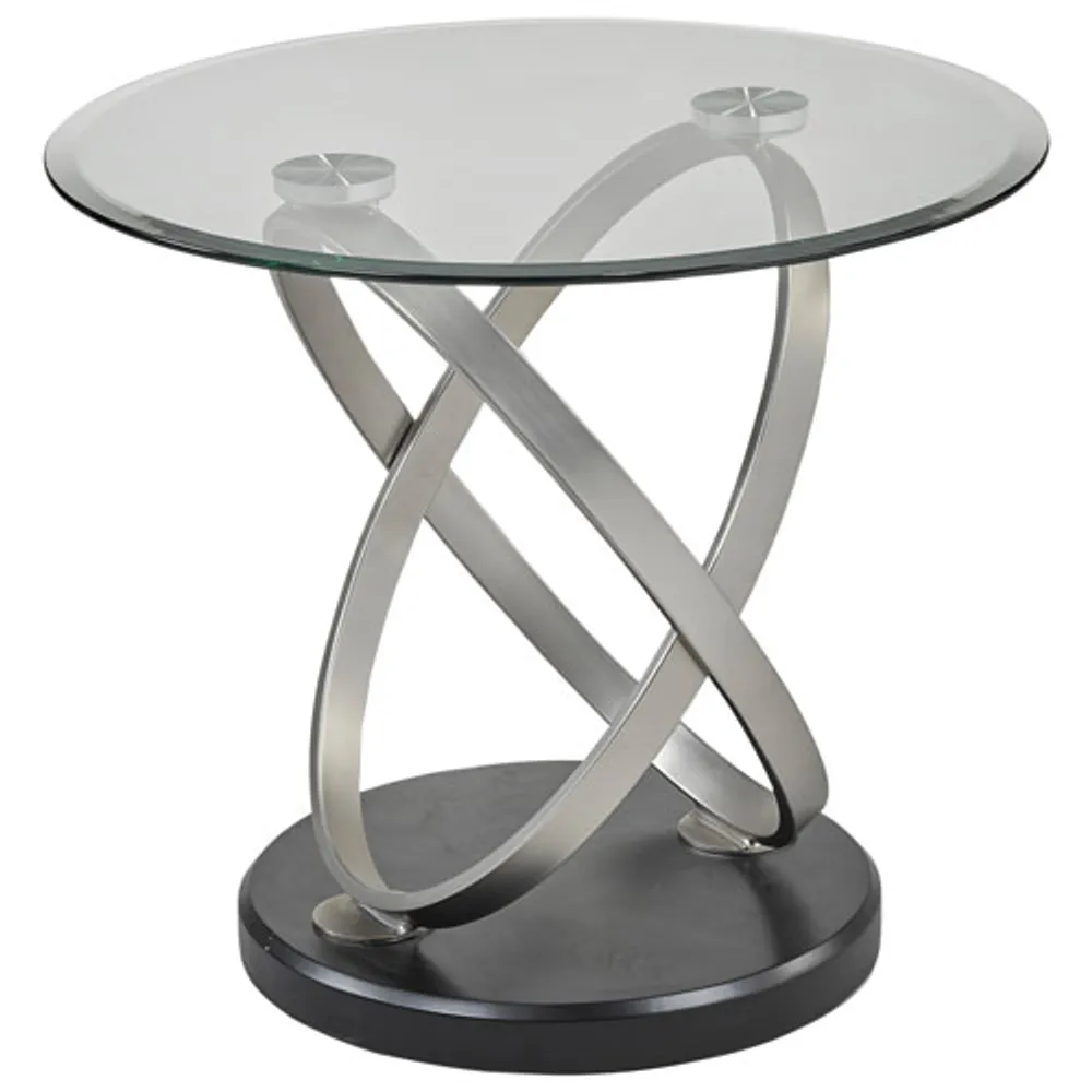 Table de bout contemporaine Coastal de Brassex - Noir