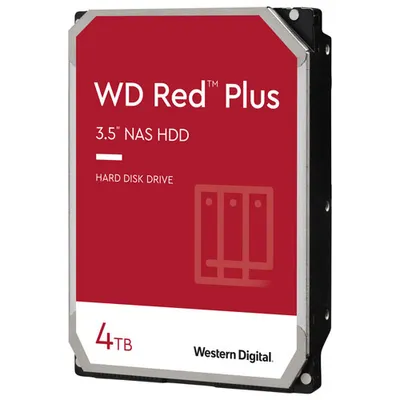 DD interne stockage en réseau SATA 5640 tr/min 4 To Red Plus WD (WDBC9V0040HH1-WRSN)