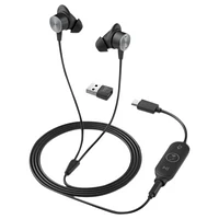 Logitech Zone Microsoft Teams Edition In-Ear Headphones - Graphite