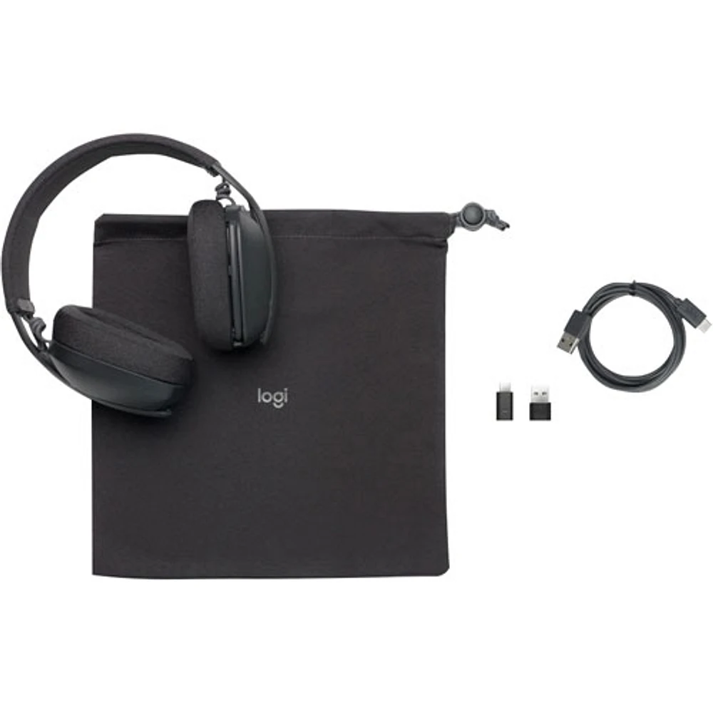 Logitech Zone Vibe Wireless Headset (981-001198) - Graphite