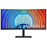 Moniteur ultralarge WQHD de 34 po de Samsung (LS34A654UBNXGO)